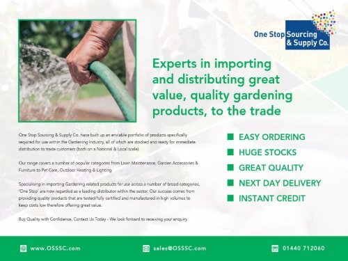 OSSSC Gardening Brochure 2017