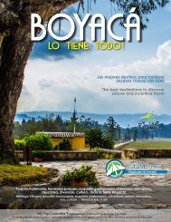 Brochure Destino BOYACÁ 2017 - My Trip Colombia - Paipa Tours