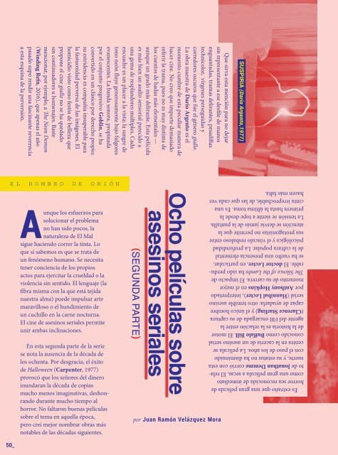 Revista Cultural Alternativas N87 Septiembre 2017