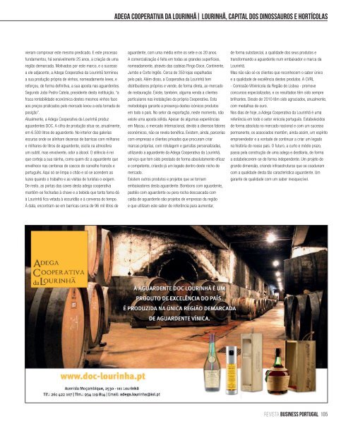 Revista Business Portugal  Agosto