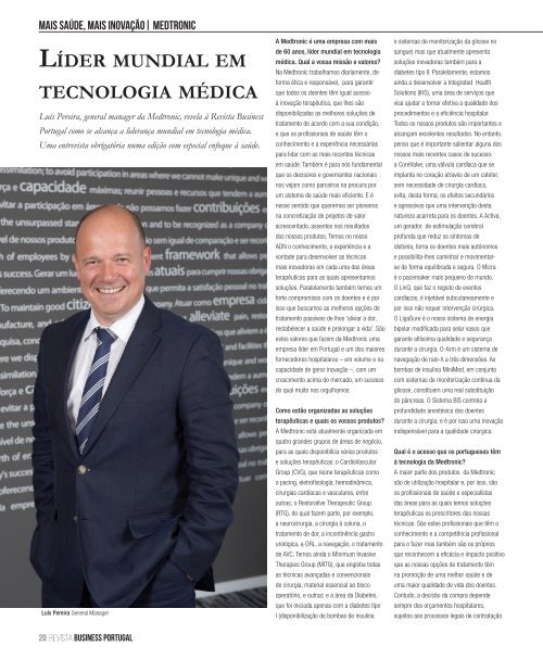 Revista Business Portugal  Agosto