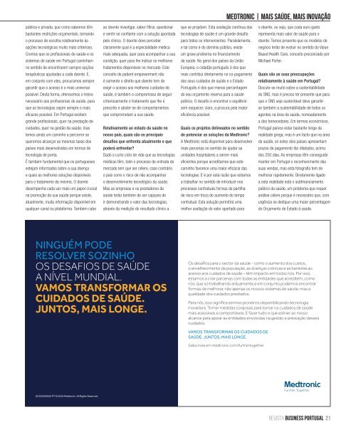 Revista Business Portugal  Agosto