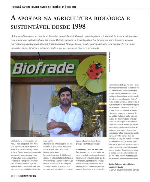 Revista Business Portugal  Agosto