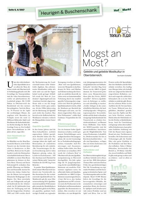 Hof & Markt | Fleisch & Markt 04/2017