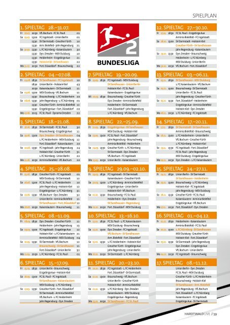 Hardtwald Live, Nr. 3, 17/18, SVS - 1. FC Kaiserslautern / 1. FC Union Berlin