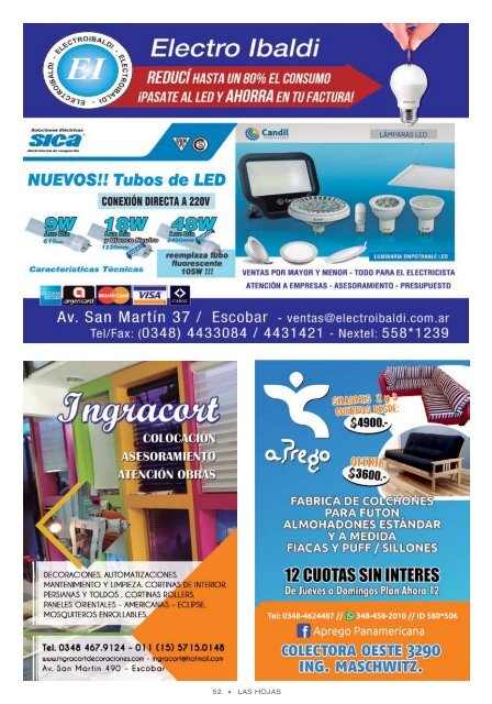 Revista Las Hojas Octubre 2017