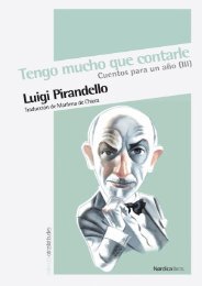 Tengo mucho que contarle - Luigi Pirandello