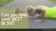 Can you feel your BEST at 50-