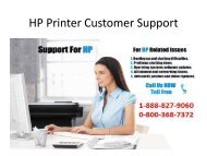 HP Printer Customer Support