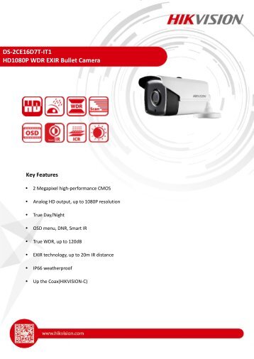 DS-2CE16D7T-IT1(2.8mm)