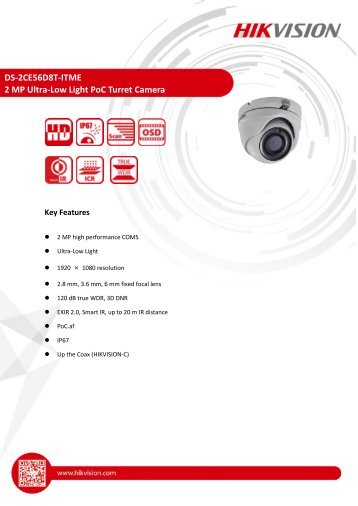 DS-2CE56D8T-ITME(2.8mm)