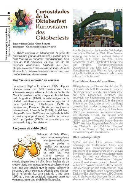 Herbstausgabe e-paper ist da!! Edición de otoño