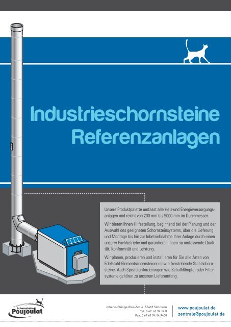 Referenzanlagen Industrieschornsteine