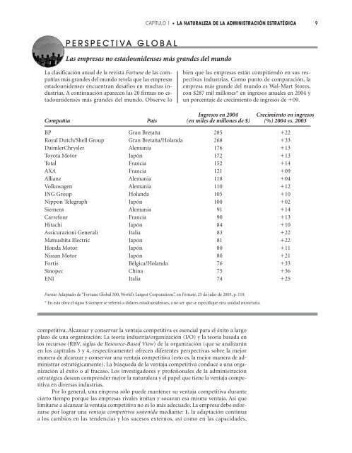 Conceptos de Administracion Estrategica