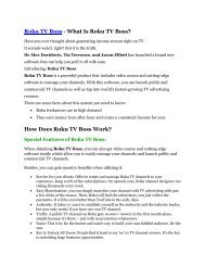Roku TV Boss review and MEGA $38,000 Bonus - 80% Discount