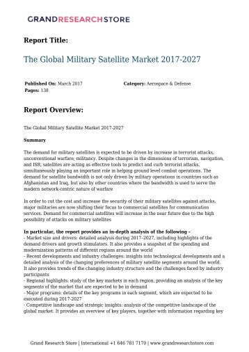 the-global-military-satellite-market-2017-2027-grandresearchstore