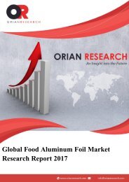 Food Aluminum Foil Market with Challenges and Strategies to boost industry growth and Forecast 2022