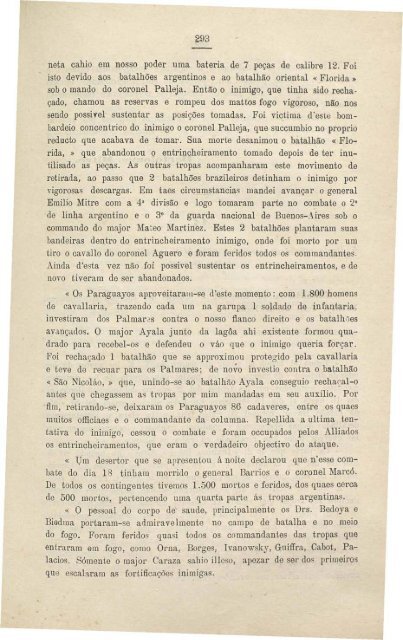 A guerra da triplice aliança contra o governo do Paraguay - Louis Schneider - Tomo  II