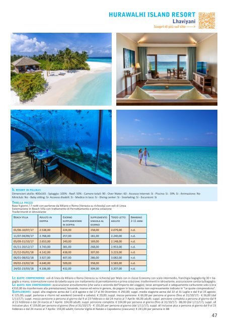 Maldivian World Catalogo Maldive 17-18