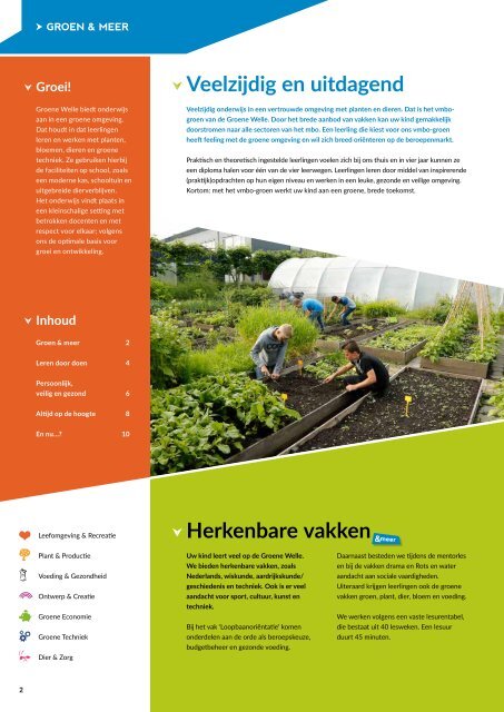 Brochure vmbo-groen 2017-2018