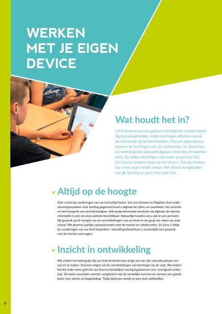 Brochure Groene Lyceum 2017-2018