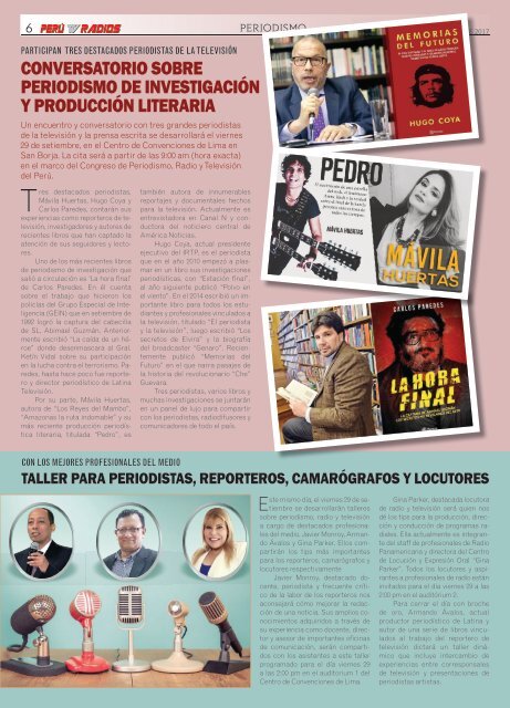 Revista PERÚ TV RADIOS SET - OCT 2017