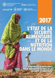 L’État de la sécurité alimentaire et de la nutrition dans le monde 2017