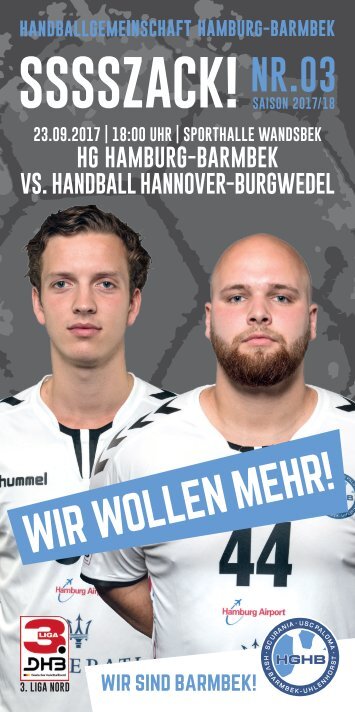 SSSSZACK! HGHB vs. Handball Hannover-Burgwedel