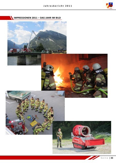 Download Jahresbericht 2011 - Freiwillige Feuerwehr Golling