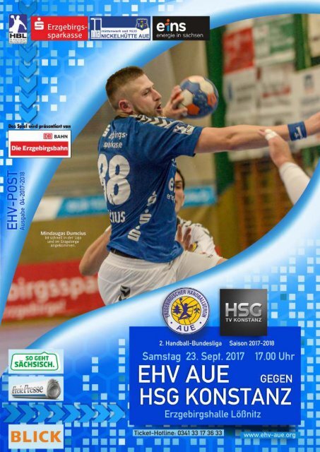 EHV-Post: EHV Aue gegen HSG Konstanz
