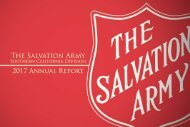 The Salvation Army Southern California Annual Report 2017