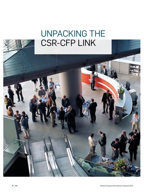 Global Compact International Yearbook Ausgabe 2013