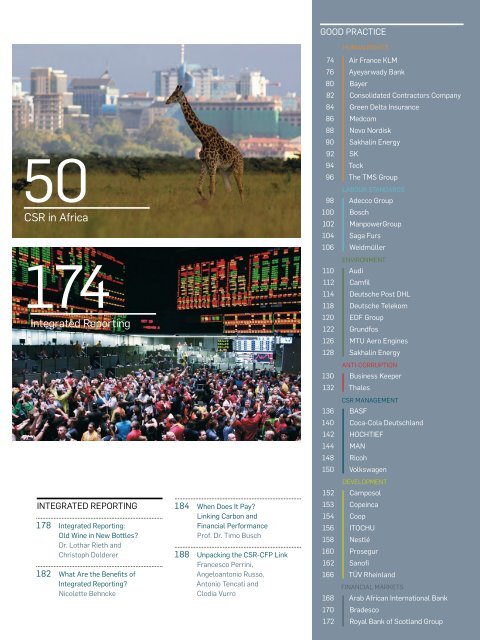 Global Compact International Yearbook Ausgabe 2013