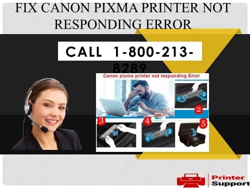 Fix canon pixma printer not responding Error