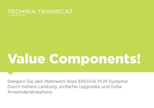 TechniaTranscat Value Components DE