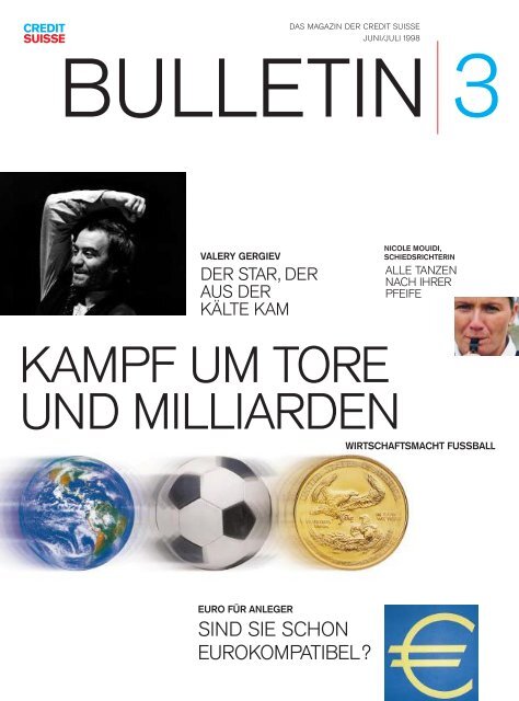 Kamp um Tore und Milliarden