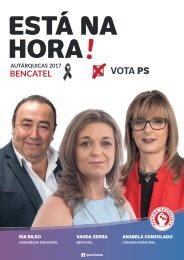 ESTÁ NA HORA! BENCATEL - PS AUTÁRQUICAS 2017