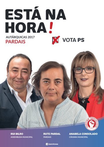 ESTÁ NA HORA! PARDAIS - PS AUTÁRQUICAS 2017