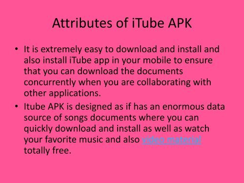 How to Download iTube APK for free on Android Device