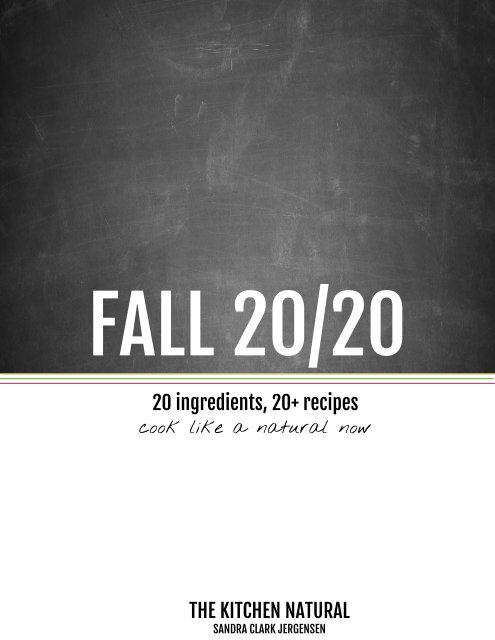 20 Recipe Collection