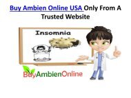 Buy Ambien For Sale Online By Bitcoin