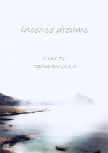 Incense  dreams Journal - ISSUE 2nd - DREAM