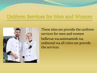 uniform services for men and women 23 sep