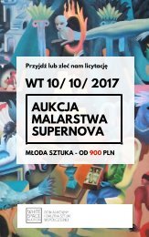 Galeria WHITE SPACE_ Kataog Aukcja Sztuki 10.10.2017