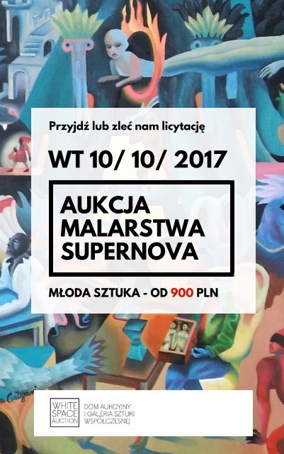 Galeria WHITE SPACE_ Kataog Aukcja Sztuki 10.10.2017