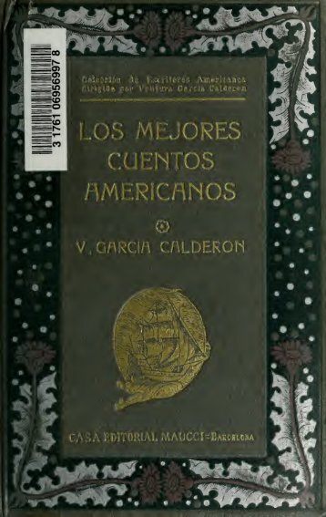 V.Garcia Calderon-Los mejores cuentos americanos- Viana, Palma, Marti, Montalvo
