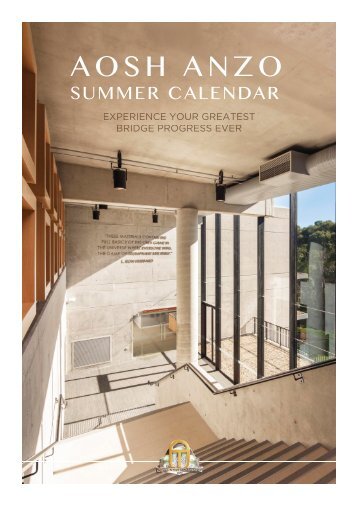 Summer Calendar