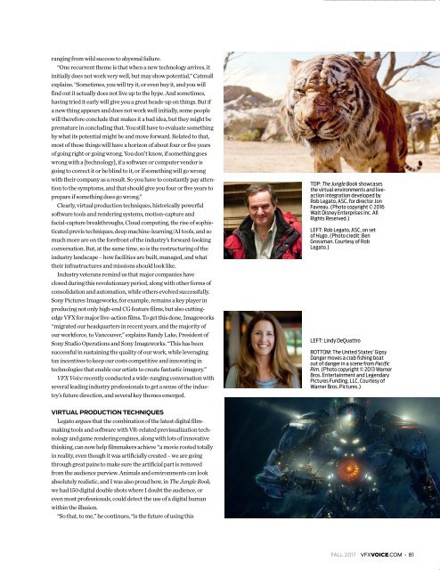 VFX Voice - Fall 2017