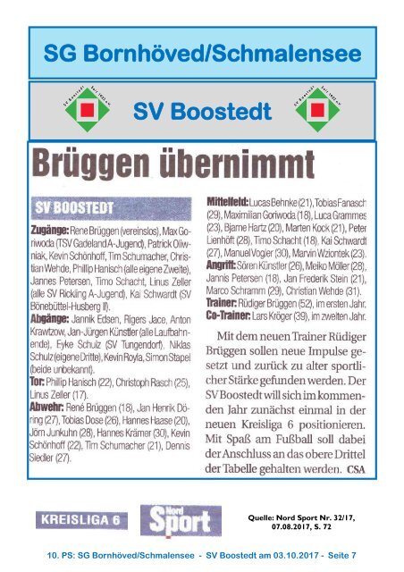 TSV  Stadionzeitung 5-2017-031017