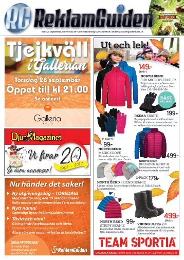 ReklamGuiden Kalix v39 -17 (25/9-1/10)